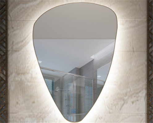 Polygon Bathroom Mirror TV | Gecey.com
